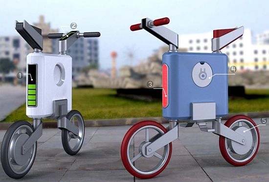 Patrolman - концепт электрического велосипеда от китайских дизайнеров