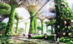 Гигантский проект сада из солнечных деревьев