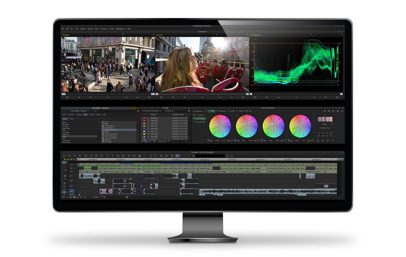 Avid Media Composer стирает границы разрешения для видео