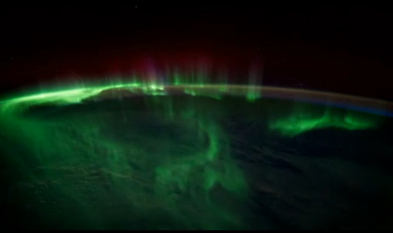 Красота Земли из космоса ослепляет астронавтов