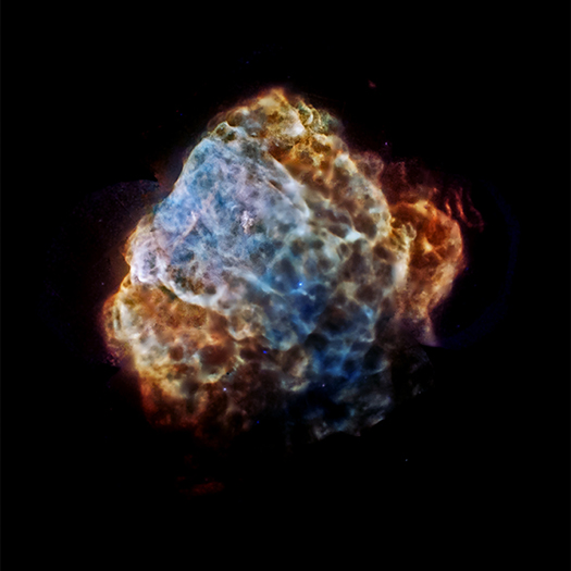 X-фото сверхновой от "Чандры" 