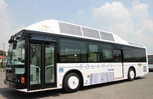 Solarve - первый в мире автобус с солнечными батареями