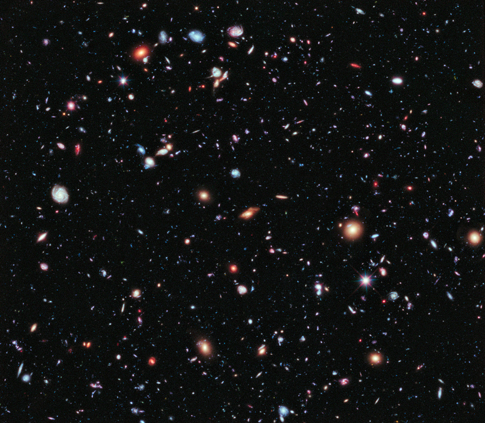 Уникальное изображение самого глубокого космоса от "Хаббла"