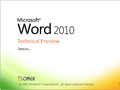 Microsoft Office 2010 Technical Preview. 64-bit. Russian LIP