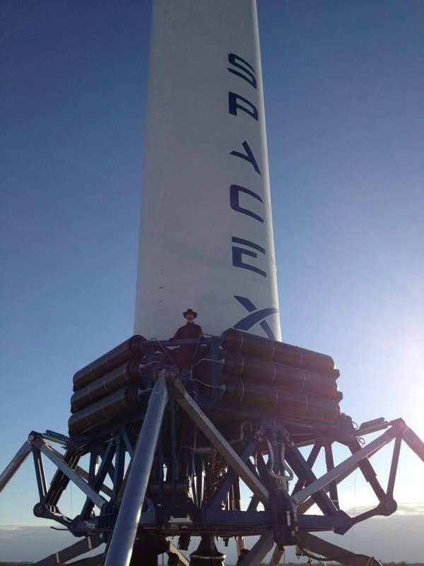 Очередной тест ракеты SpaceX