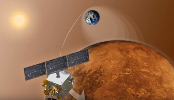 Индию похвалили за марсианскую миссию