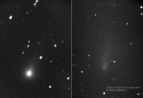 Обломки кометы Еленин пролетят мимо Земли в воскресенье