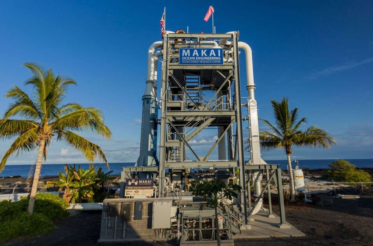 Новая электростанция на Гавайях генерирует энергию от экстремальных температур океана
