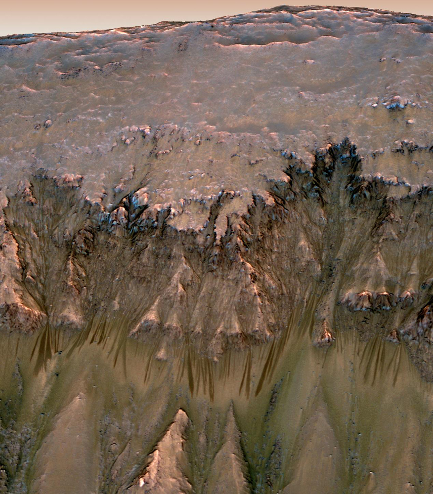 Найдена причина сезонных размывов грунта на Марсе!