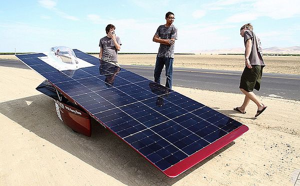 Создан самый быстрый в мире автомобиль на солнечной энергии