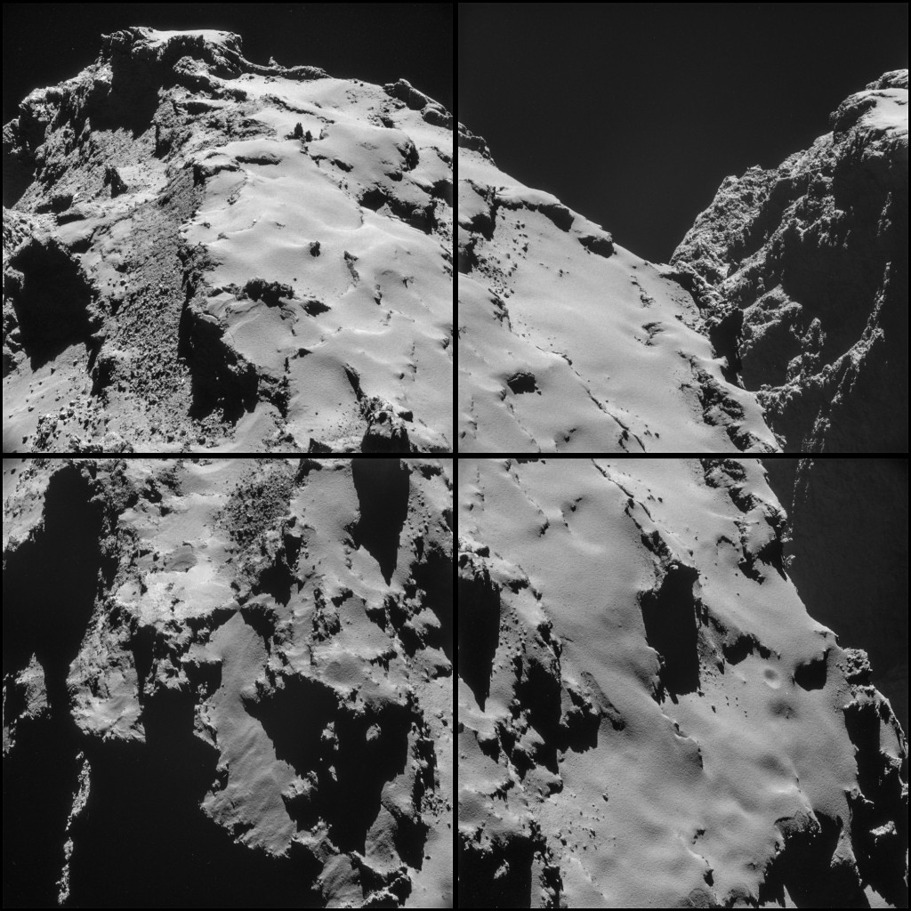 Фотография кометы 67P от 28 октября