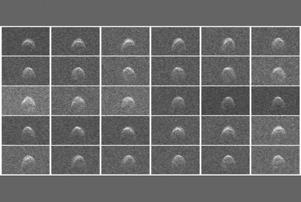 Радиолокационные изображения астероида 2005 WK4