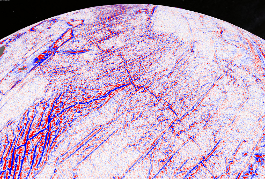 Новая карта предоставляет ранее невидимые детали морского дна