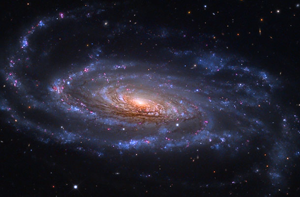 Механизм формирования спиральных рукавов галактик