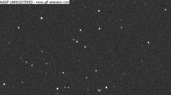 Анимация астероида 1998 QE2, который приближается к Земле
