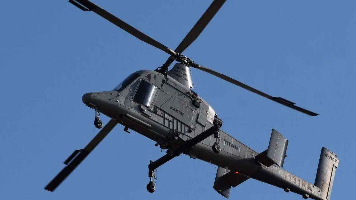 K-Max Titan: первый тяжелый коммерческий беспилотный вертолет