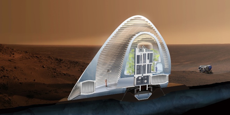 3D-печатное ледяное жилье выигрывает конкурс НАСА