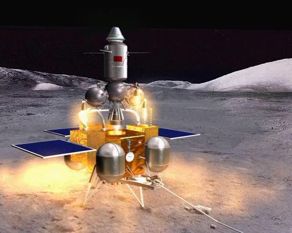 Китай планирует полет-возвращение образцов лунной поверхности в 2017 году