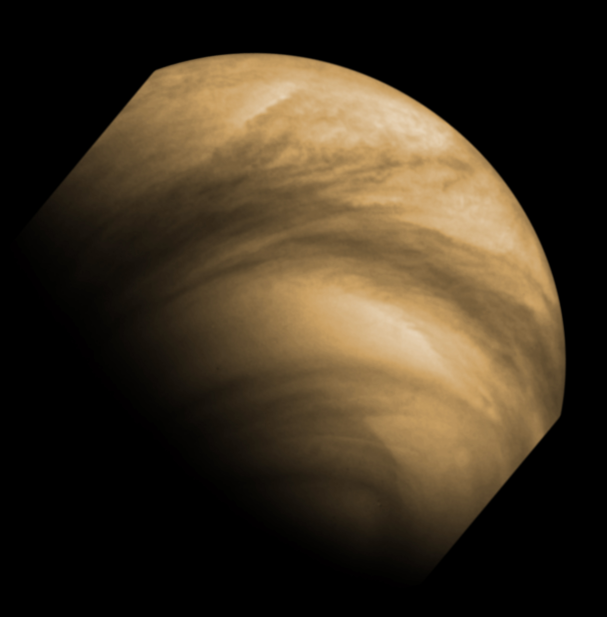 Кадр Дня: облака над поверхностью Венеры
