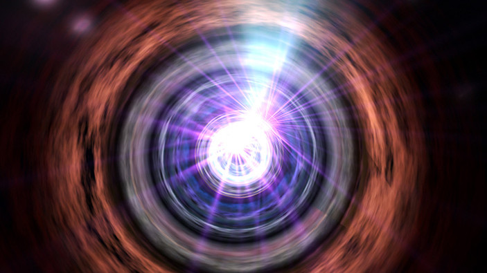 Обнаружены гамма- и оптические вспышки от блазара S5 1803 + 784