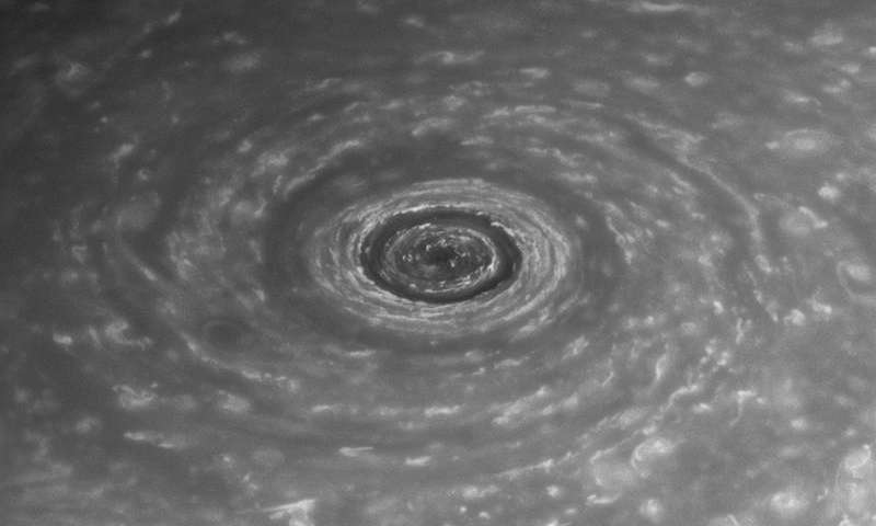 Вихри могут привести к образованию массивных циклонов на Сатурне