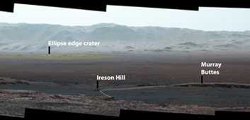 Новая панорама от марсохода Curiosity