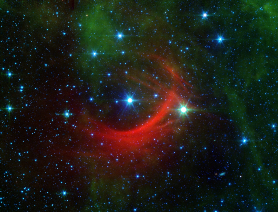 "Спитцер" открывает нам одну из самых скоростных звезд
