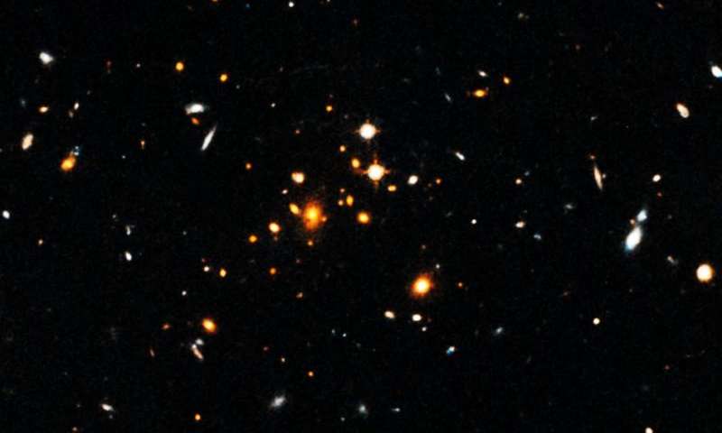 Обнаружено самое массивное скопление галактик