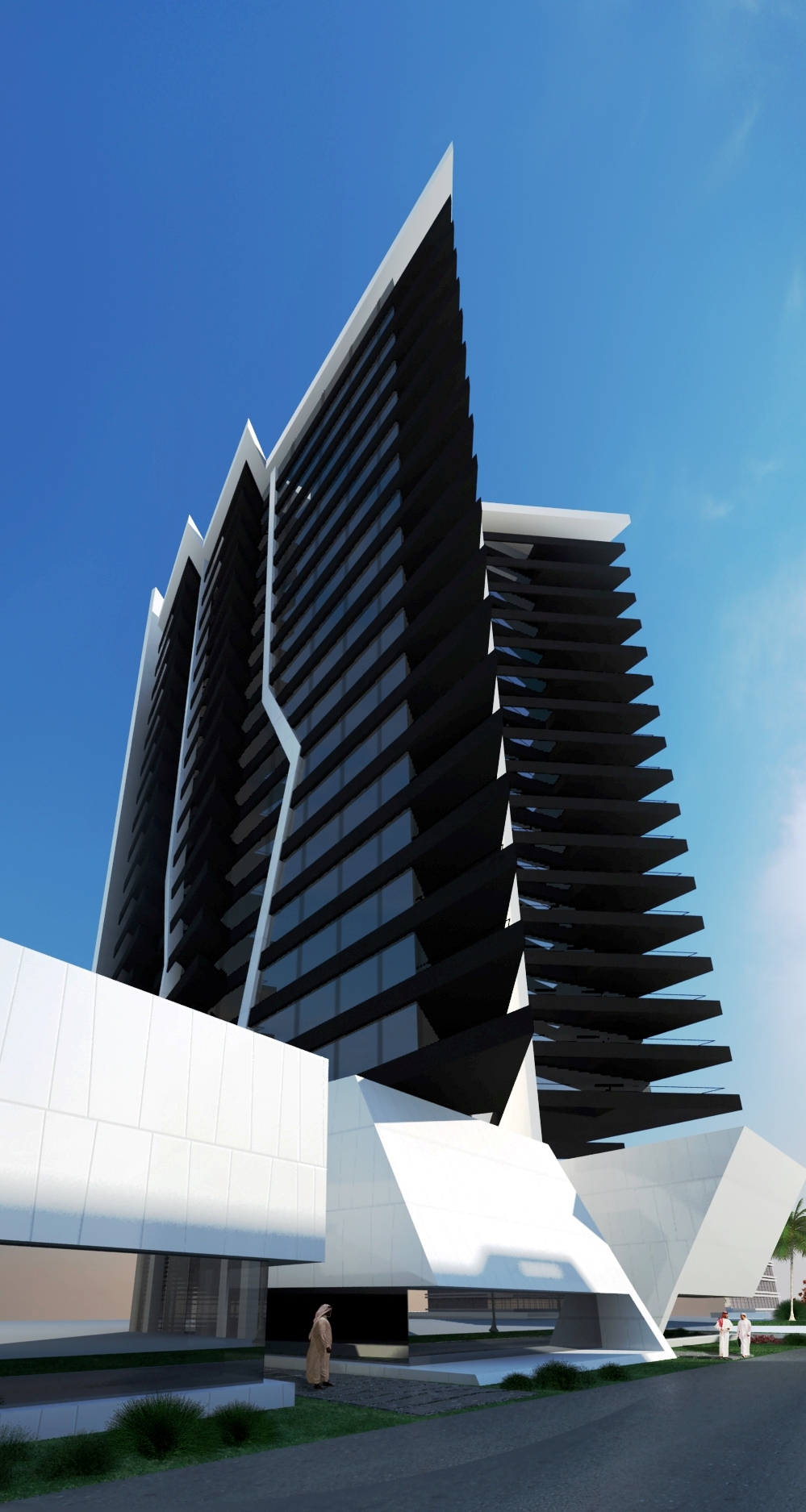 Новый проект башни в Дубае — Waterfront tower 