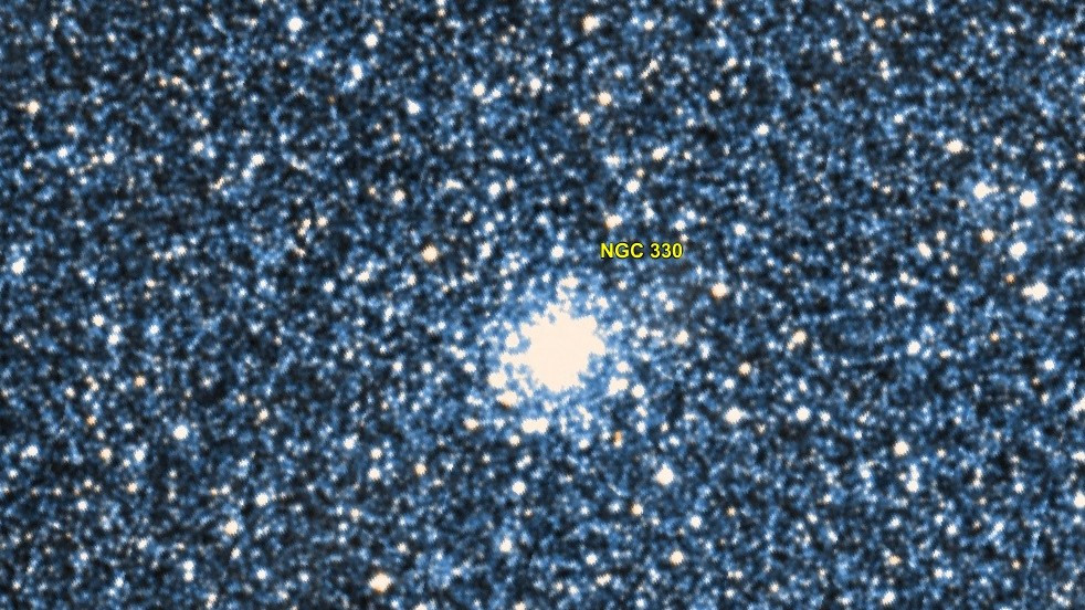Астрономы исследуют звезды открытого кластера NGC 330