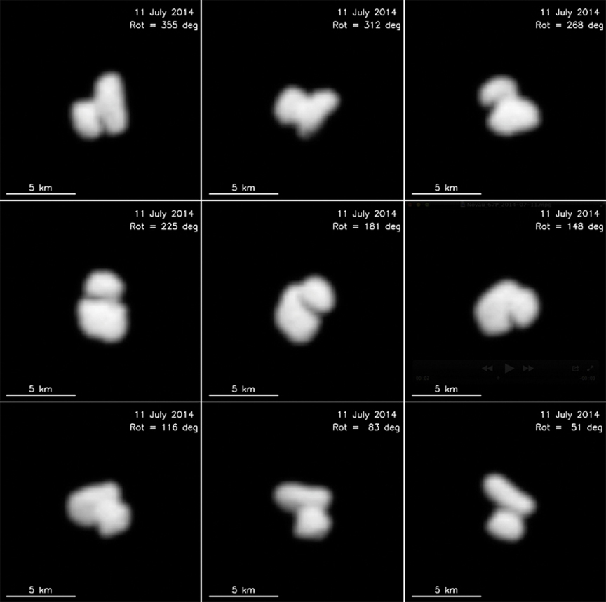 Форма кометы может затруднить посадку спускаемого аппарата "Филы"