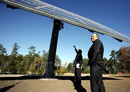 IMO представила общественности крупнейший солнечный трекер Южной Каролины