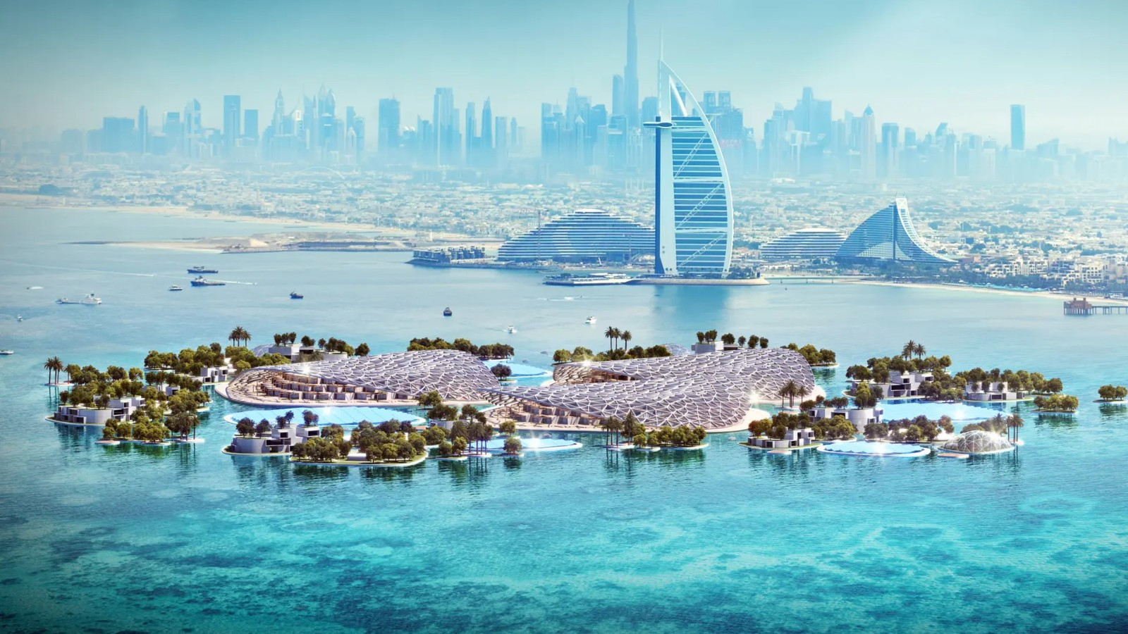 Дубайские рифы: представлен крупнейший в мире проект по восстановлению океана