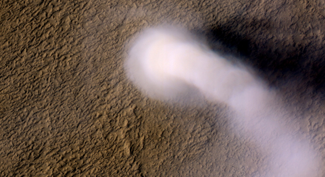 Марсианская пыль крупным планом