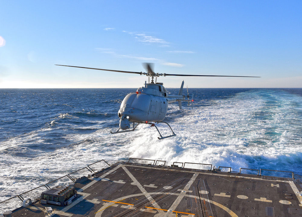 В Атлантике испытали огромный беспилотный вертолет