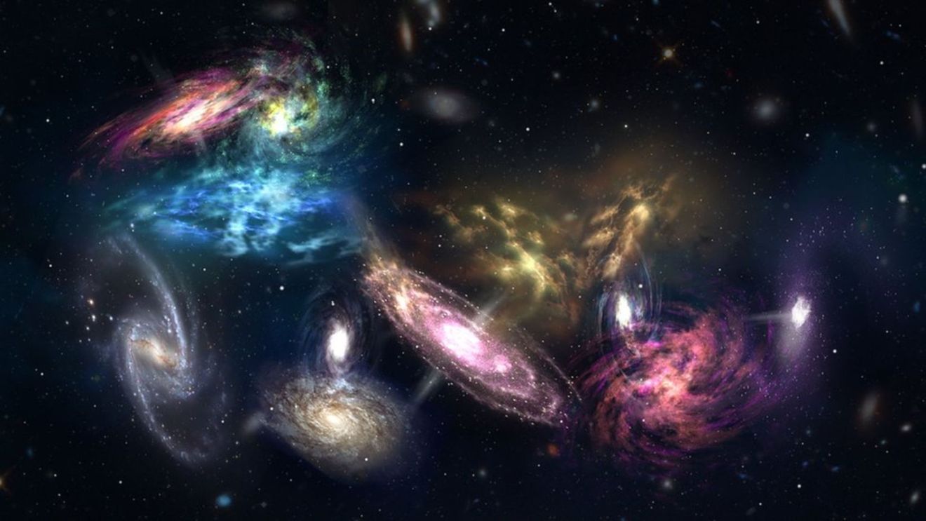 Обнаружена самая большая группа сливающихся галактик