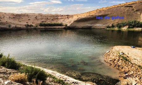 В тунисской пустыне появилось таинственное озеро