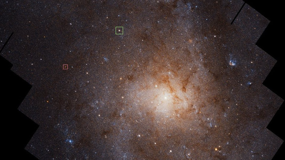 Потрясающая галактика Треугольник от телескопа Хаббл