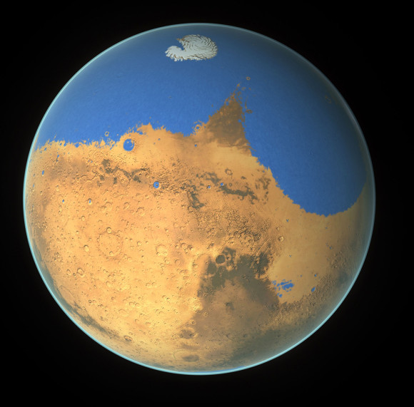 Марс потерял океан, но приобрел жизнь?
