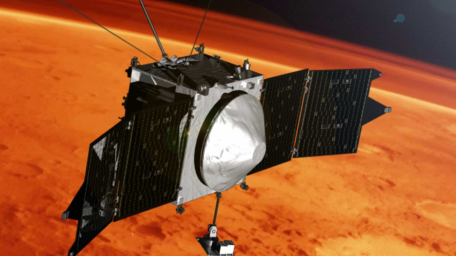 MAVEN отпраздновал 5 лет на орбите