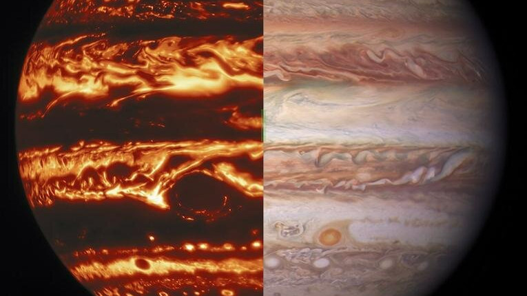 Ученые составили первое трехмерное изображение атмосферы Юпитера