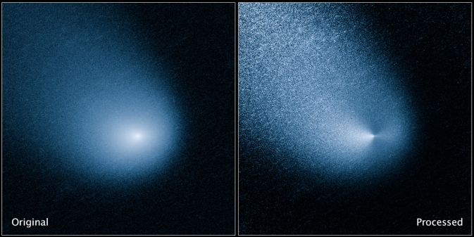 Космический телескоп «Хаббл» продолжает наблюдение за кометой C/2013 A1