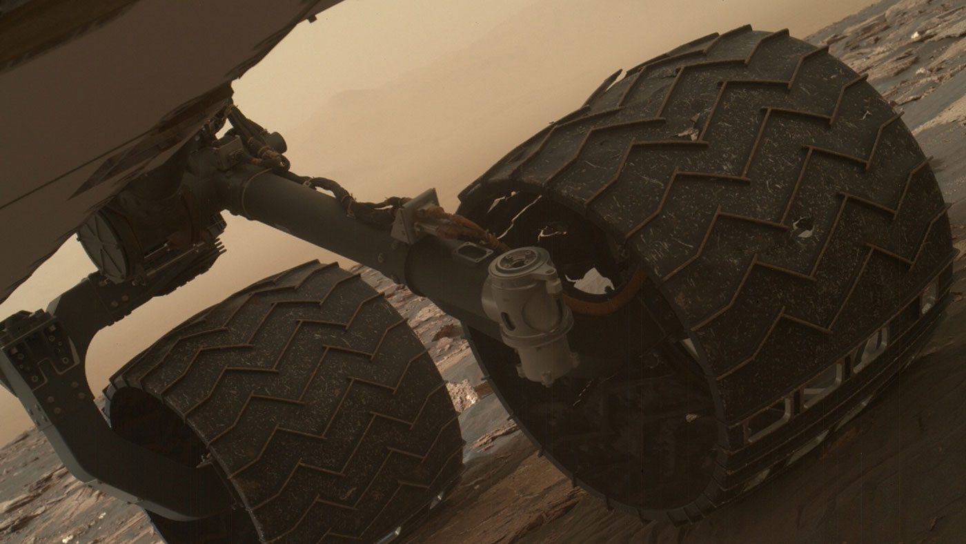 Износ колес Curiosity дошел до 60%