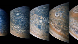 Серия Юпитеров от КА Juno