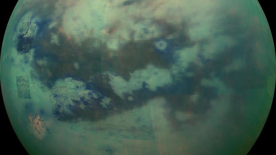 Последний взгляд на озера и облака Титана