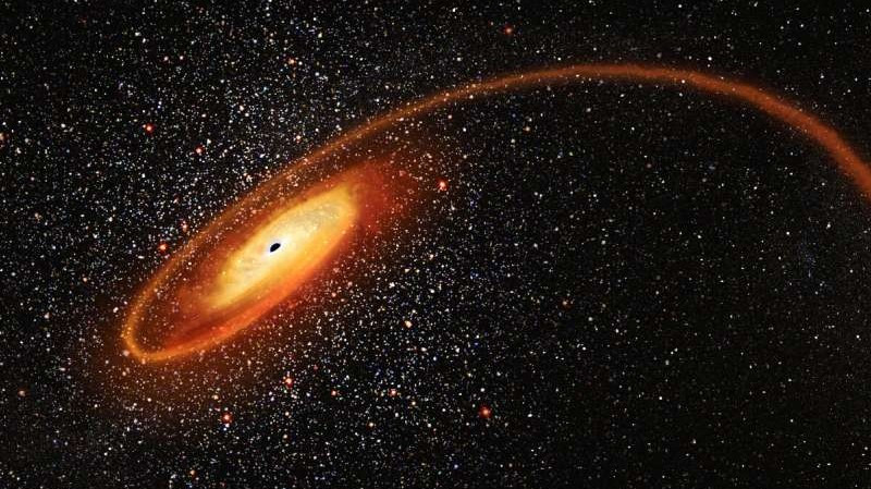Хаббл нашел неуловимую черную дыру средней массы