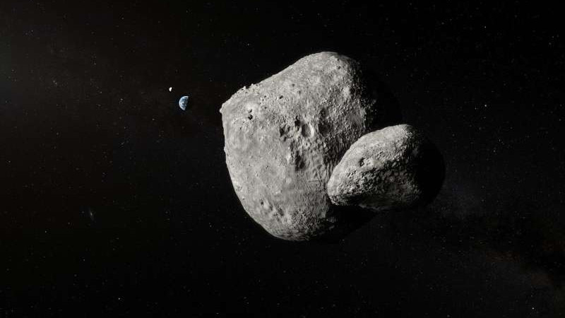 VLT наблюдал за проходящим мимо Земли двойным астероидом