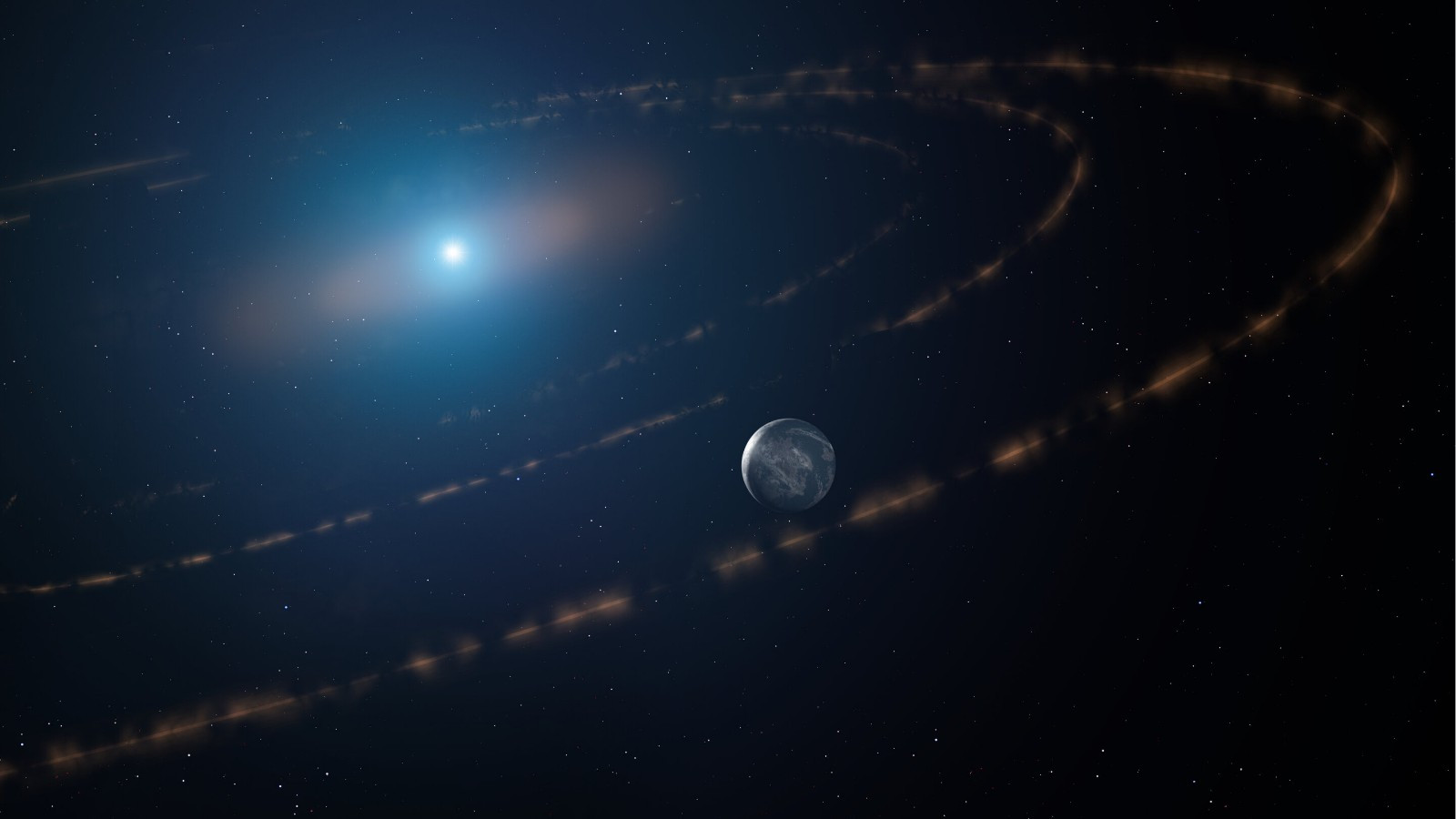 Планетарные тела впервые обнаружены в обитаемой зоне мертвой звезды