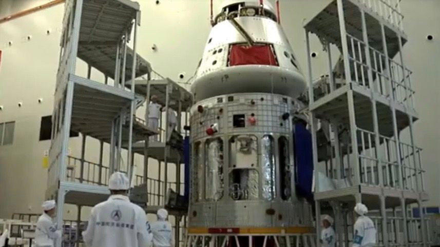Новый китайский корабль может состыковаться с МКС
