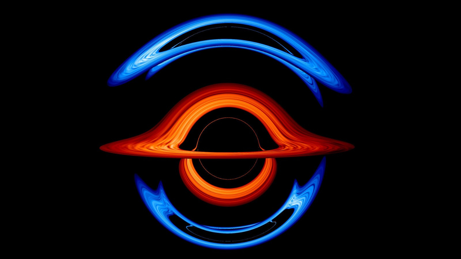 Новая визуализация НАСА исследует изгиб света двойных черных дыр